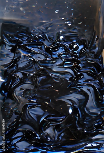 Foto black oil background