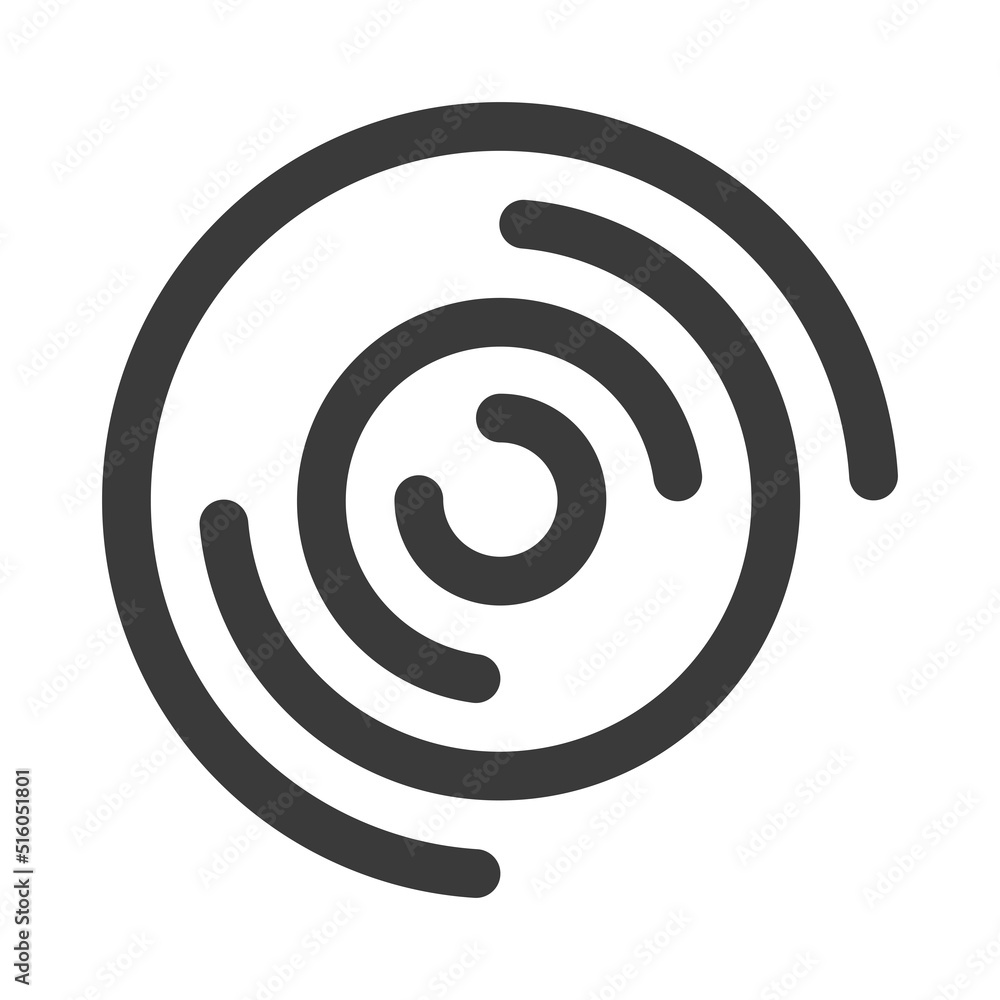 Reload line icon isolated on white background.Vector illustration. Reload line icon isolated on white background.Vector illustration.