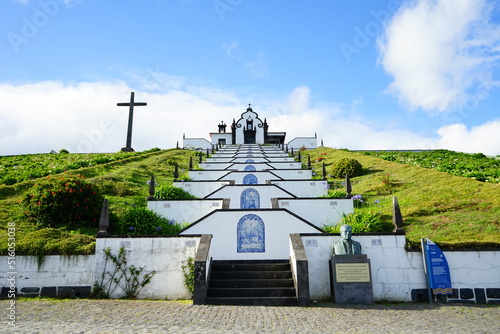 Ermida de Nossa Senhora da Paz in Vila Franca do Campo, Sao Miguel, Azores, Portugal photo