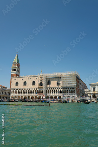 Venice, italy - May 31, 2022 : View of Piazza San Marco from the boat © simona