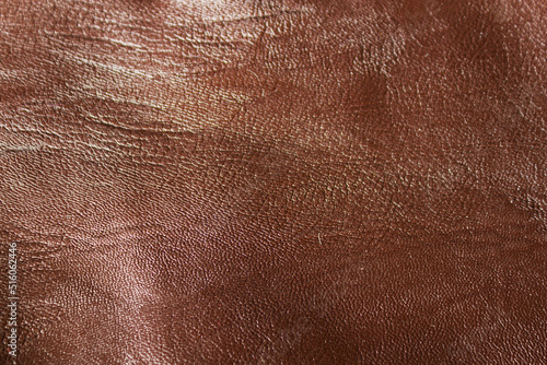 Brown leather texture