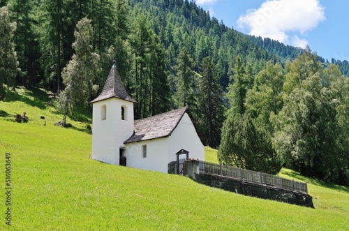 Reformierte Kirche Jenisberg, Graubünden, Schweiz