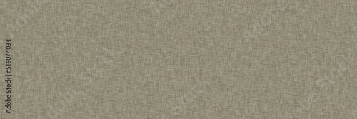 Seamless jute hessian fiber texture border background. Natural eco beige brown fabric effect banner. Organic neutral tone woven rustic hemp ribbon trim edge