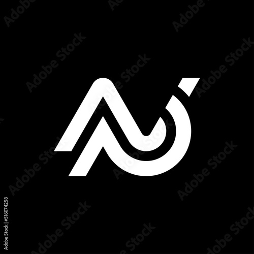 Letter NP creative modern logo design