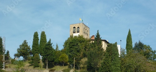 The top of San Giovanni hill (Sotto il Monte, Italy)