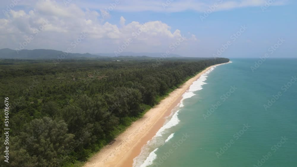 The aerial views around Khao Lak in Thailand The aerial views around Khao Lak in Thailand