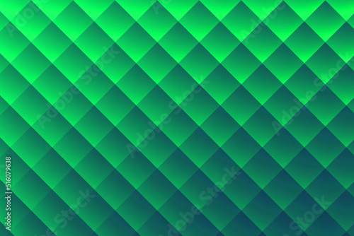 abstract background in the form of green rhombuses and gradient