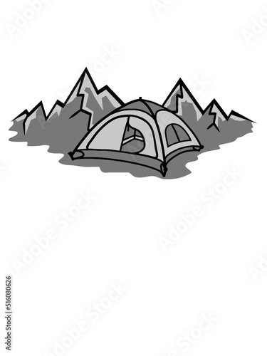Berge Bergsteiger Camping Zelt  © Style-o-Mat-Design