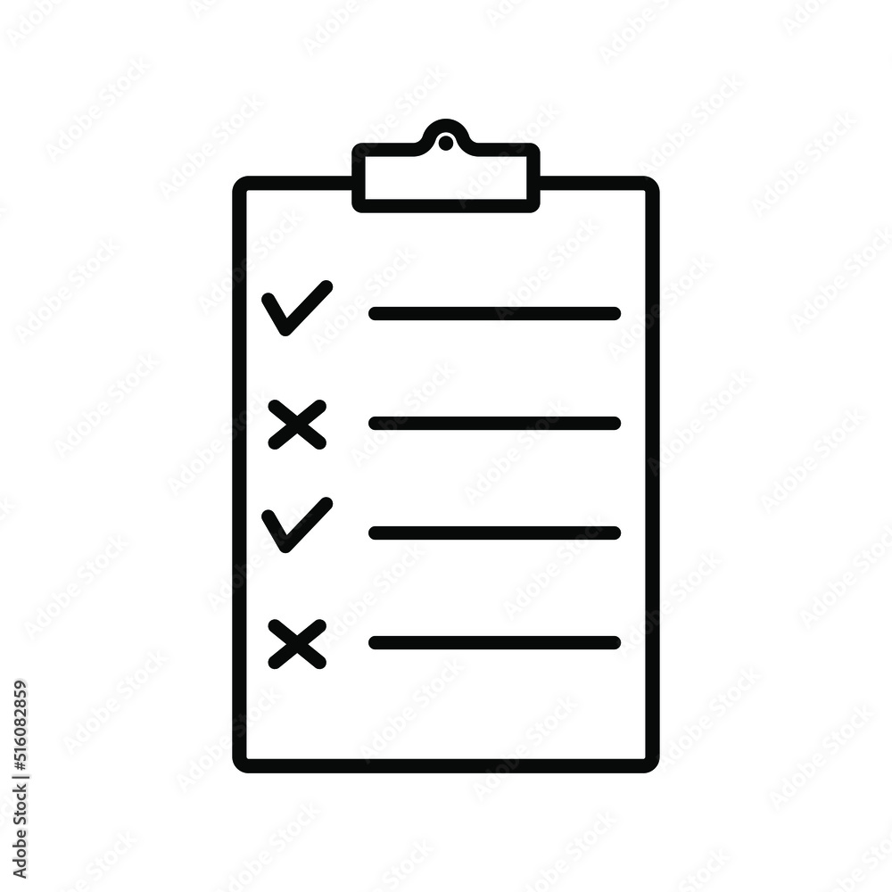 clipboard with list clipboard with list
