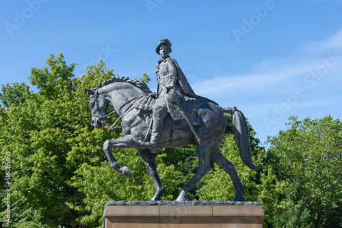 Bonnie Prince Charlie on horseback 1