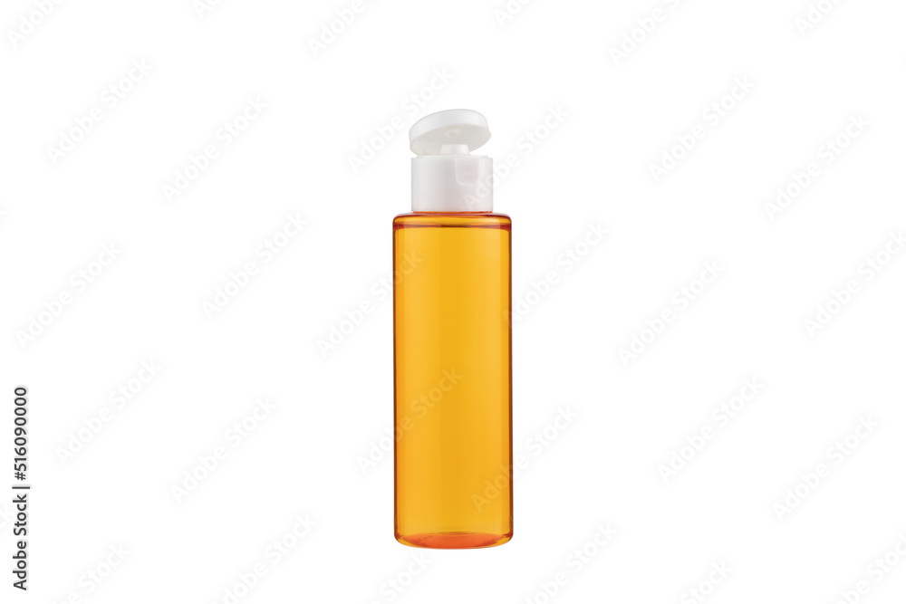 Plastic Orange Bottle with white lid , isolated on white background.
Cosmetic oil on a white background. Plastic Orange Bottle with white lid , isolated on white background.
Cosmetic oil on a white background.
