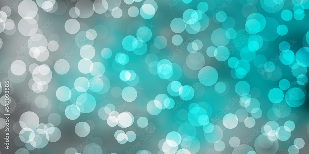 Light BLUE vector background with circles. Light BLUE vector background with circles.