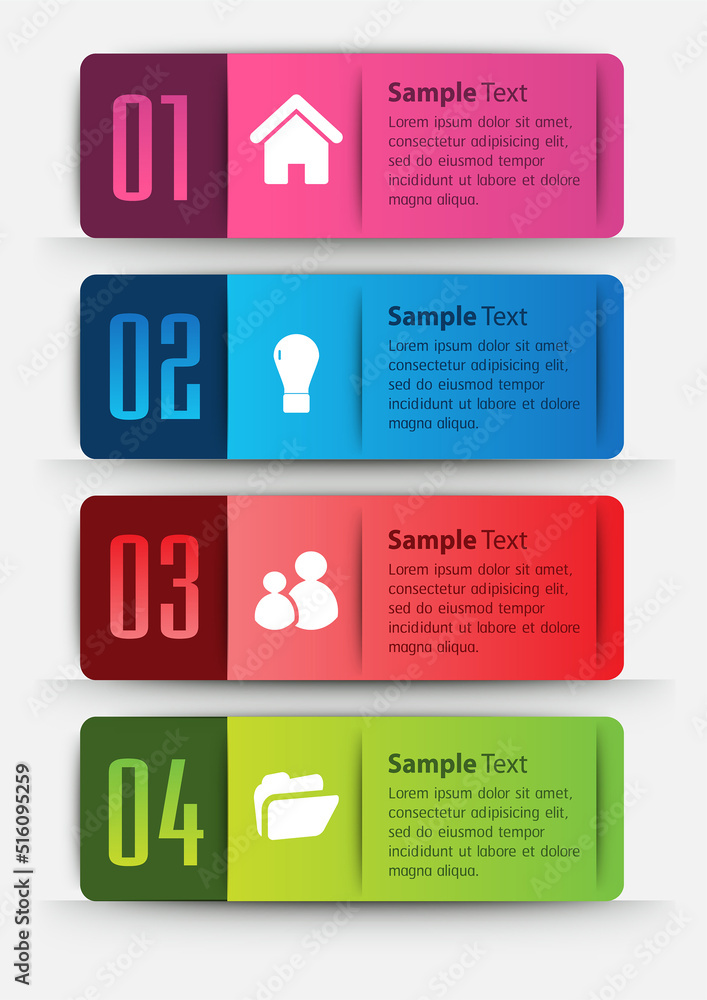 modern text box template, infographics banner modern text box template, infographics banner
