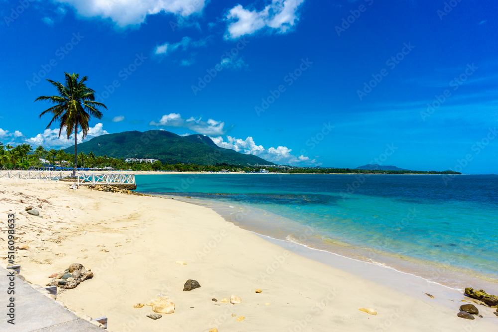 Puerto Plata - Dominican Republic, Beautiful Tropical Beach - July, 2022