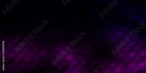 Dark Pink, Blue vector template with rectangles.