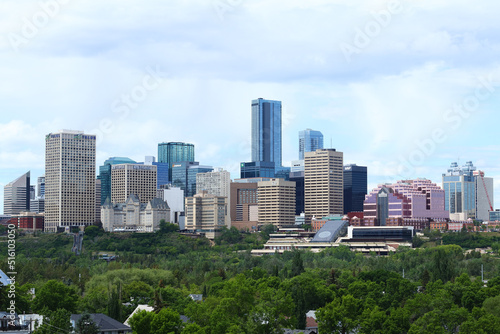 Cityscape of Edmonton, Alberta, Canada, during summer.  © Jason