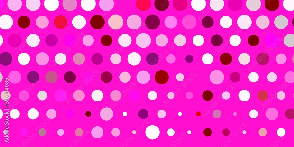Light pink vector background with spots.