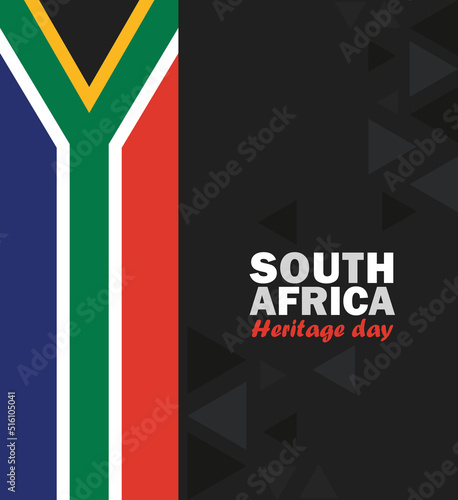 heritage day lettering card