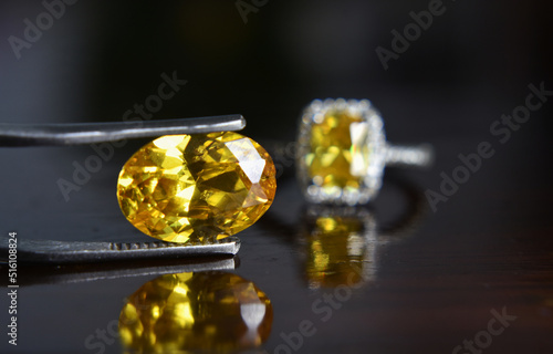 yellowgems yellowsapphire jewelry