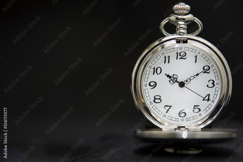 Luxury pocket watch isolated on Black Luxury pocket watch isolated on Black
