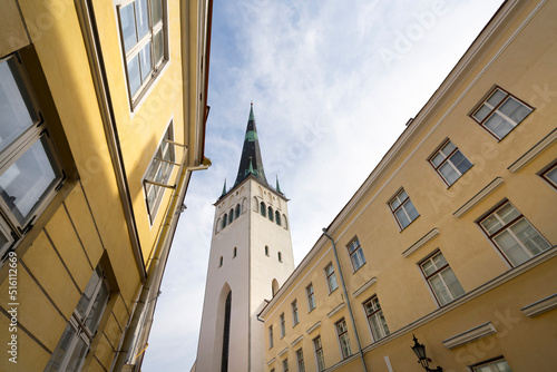 St . Olav church in Tallinn, Estonia photo