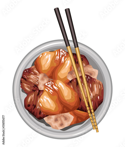 unagi japanese food icon