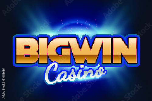 Web banner for online casino