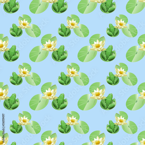 Wallpaper Mural Seamless Frog Texture Torontodigital.ca