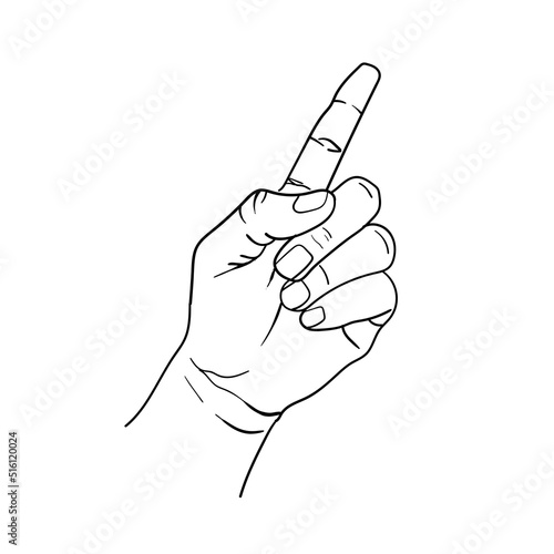 Illustration vector grafhic of hand, various symbols of the shape of the hand, perfect for expression demonstration presentations, okay hand, thumb hand, finger one, finger two photo