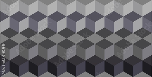 Illustration vector geometric background seamless. 