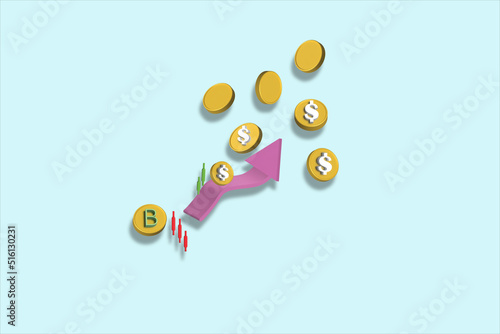 Fotografie 3 d illustration