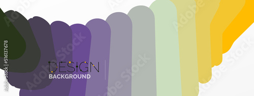 Background colorful shapes template. Wallpaper for concept of AI technology, blockchain, communication, 5G, science, business and technology