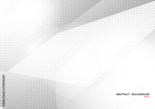 Half tone dot with solf lighting on white background,EPS.10