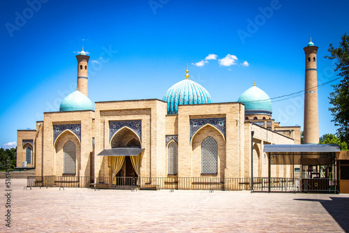 Hazrati Imom Mosque, Hazrati Imom Complex, Hazrati Imom Square, Tashkent, Uzbekistan, Central Asia photo