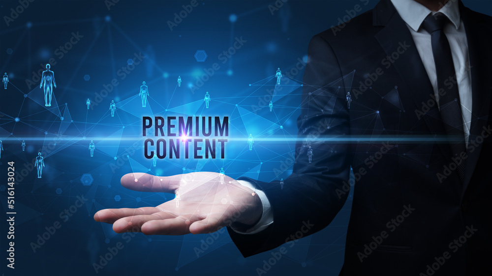 Hand holding social media related inscription Hand holding social media related inscription