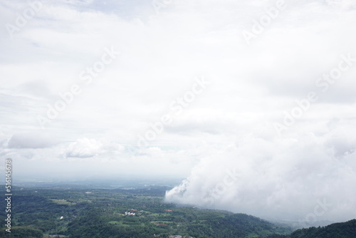 Clouds and Lanscape on GunungBatu, Bogor, Indonesia