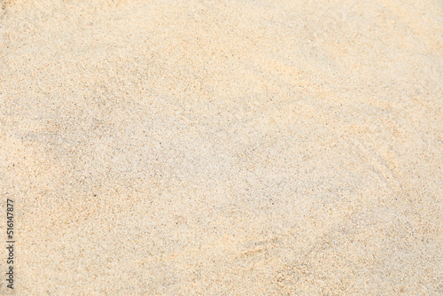 Closeup view of beach sand as background