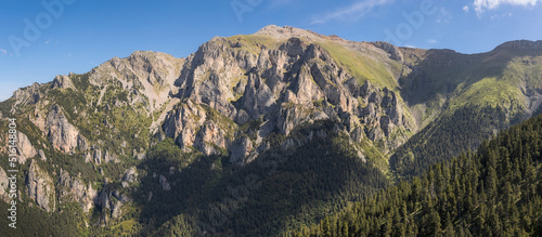 Tossa d'Alp Summit as Seen from the Orris Viewpoint at Cadi Moixero Natural Park, Catalonia photo