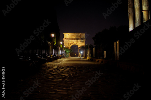 Fotografie, Obraz Forum Romain - Arc de Titus