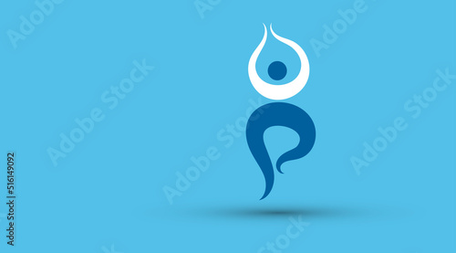 yoga, sagome, meditazione, benessere