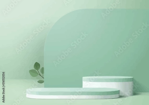 Fotografie Minimal design background simple background stage background decent background s