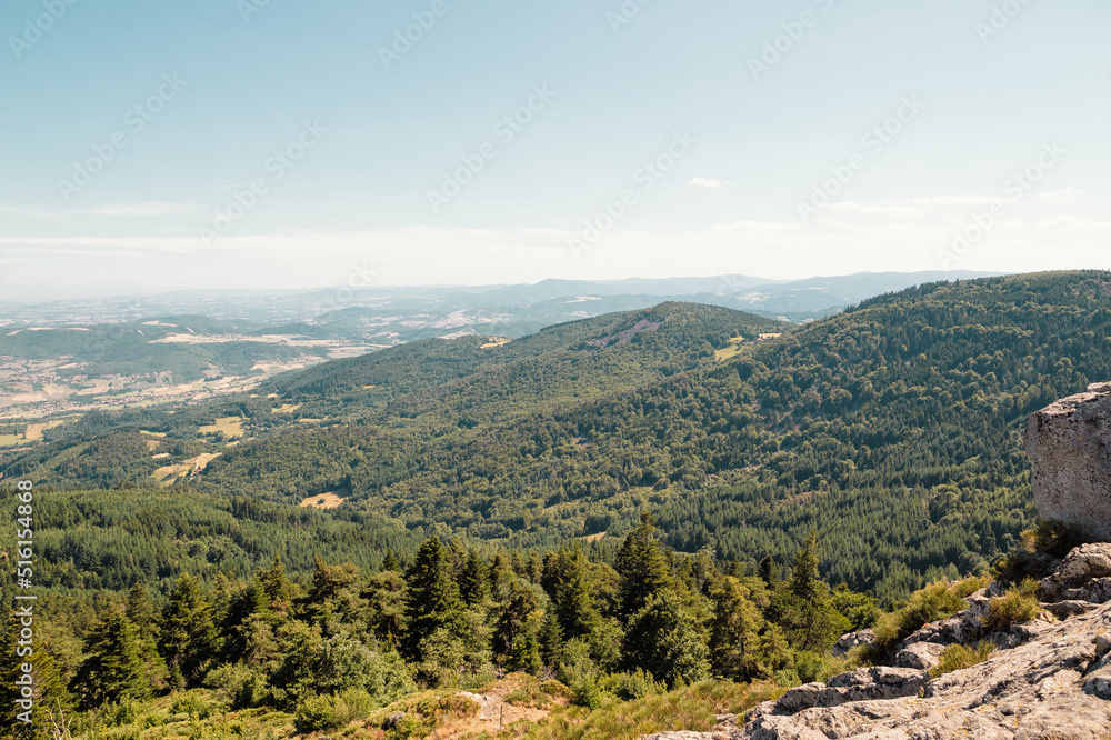 Naklejka premium Pilat et vallée du Rhône