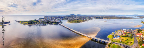 D Forster to Tuncurry Bridge short pan photo