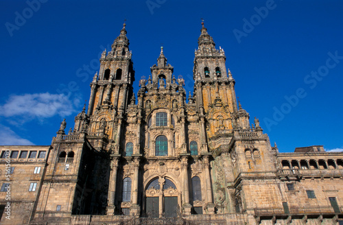 Santiago de Compostela cathedral faade