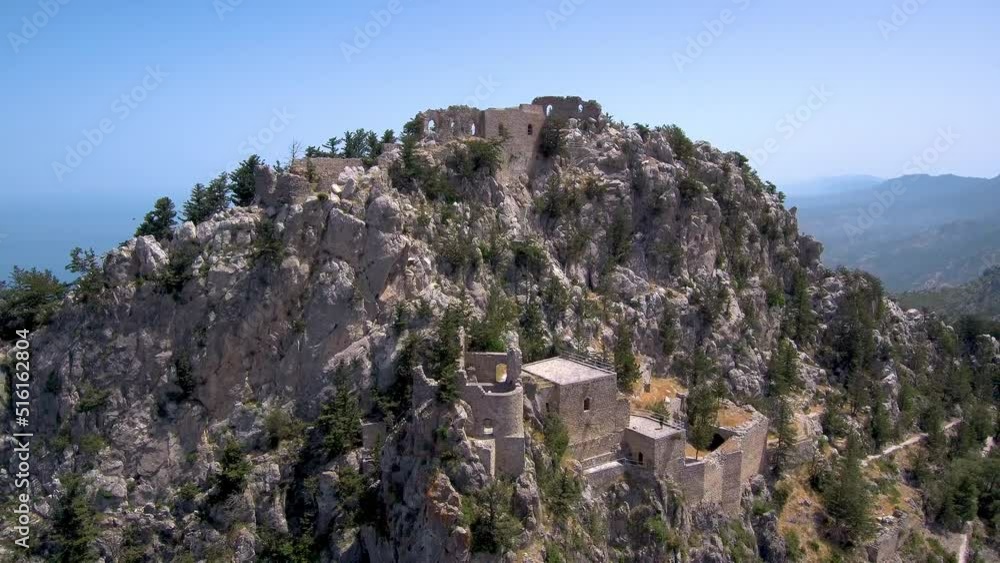 Very high historical castle Very high historical castle