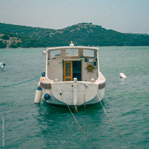 Boat on the sea Croatia
