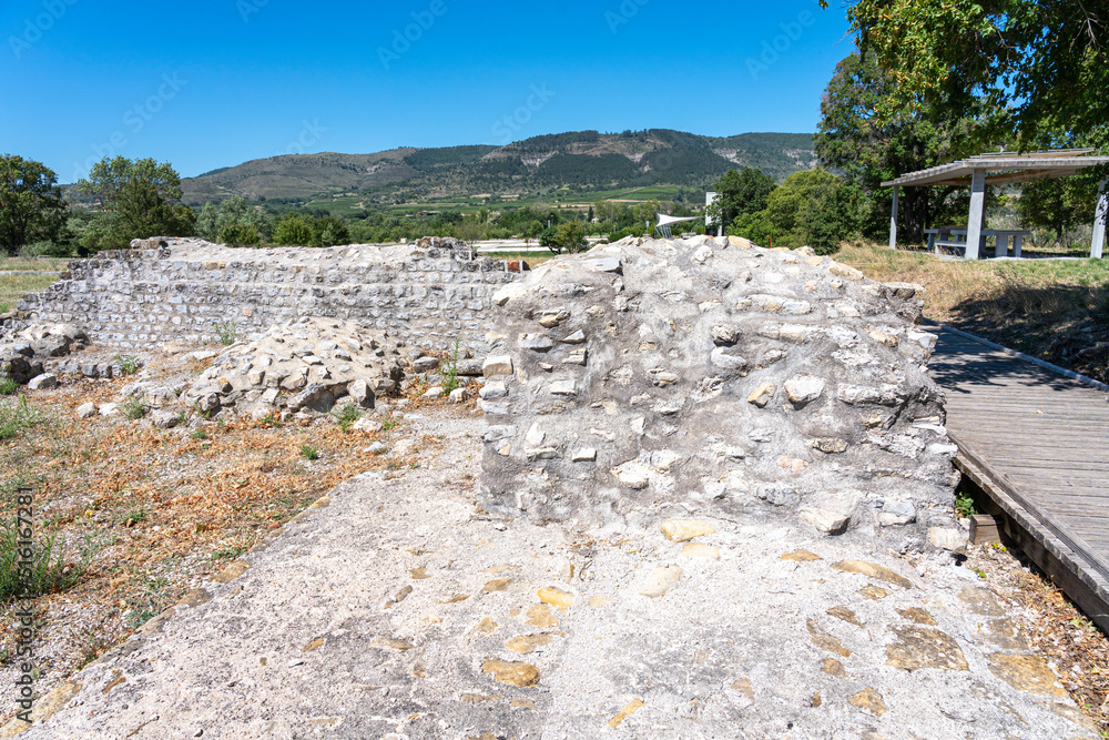 site archéologique d'Alba-la-Romaine