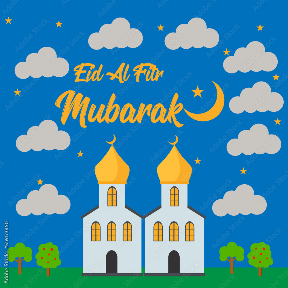 Vector illustration of eid Mubarak banner background template illustration, social media banner. editable. 4000 x 4000 pixel perfect. Vector illustration of eid Mubarak banner background template illustration, social media banner. editable. 4000 x 4000 pixel perfect.