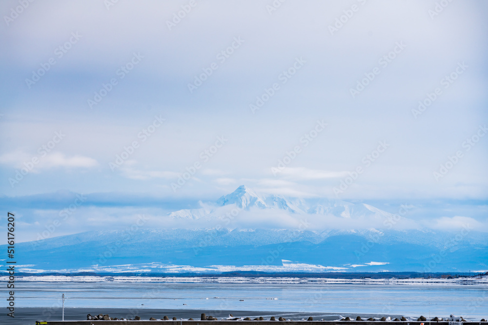 Obraz premium 流氷 網走