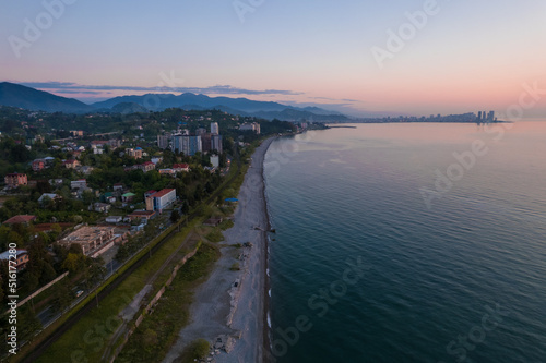 Wallpaper Mural sunset over the city Torontodigital.ca